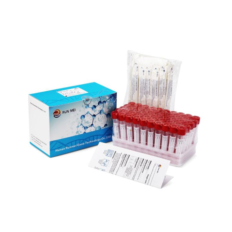 Disposable Medical Viral Vtm Transport Media Tube with Flocked Swab