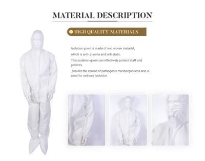 Disposable Medical Surgical Isolation Gown for Hospital Use