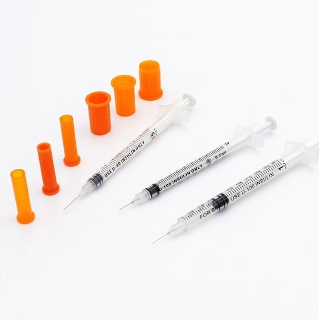 Sterile High Quality Disposable Insulin Syringe 0.5ml 1ml