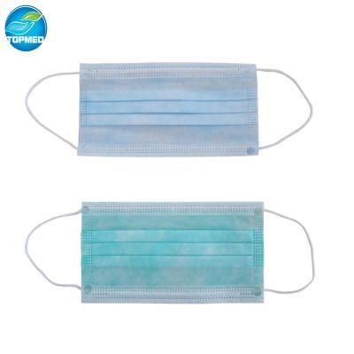 Surgical 3 Ply Face Mask Non Woven Blue Mouth Mask