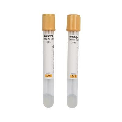 Best Selling of Disposable Gel Blood Collection Tube Yellow Cap