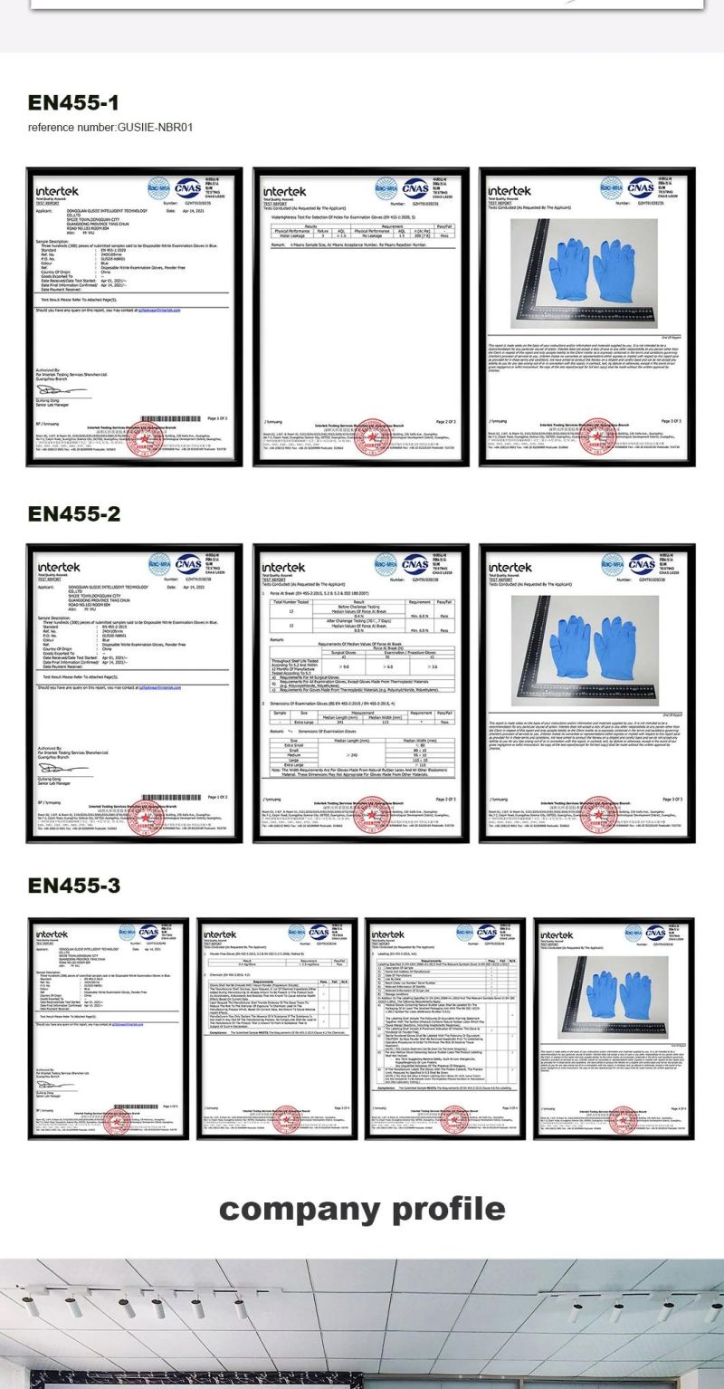Disposable Suppliese From China Food Serviece Nitrile Gloves
