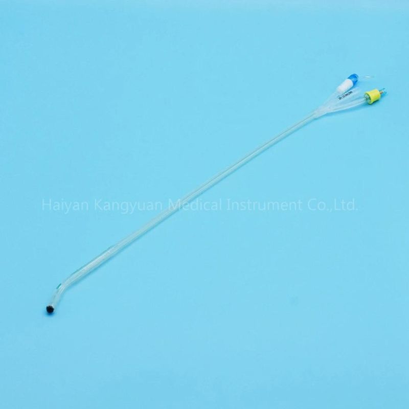 Producer Silicone Foley Catheter 3 Way Coude Tip Tiemann Normal Balloon China