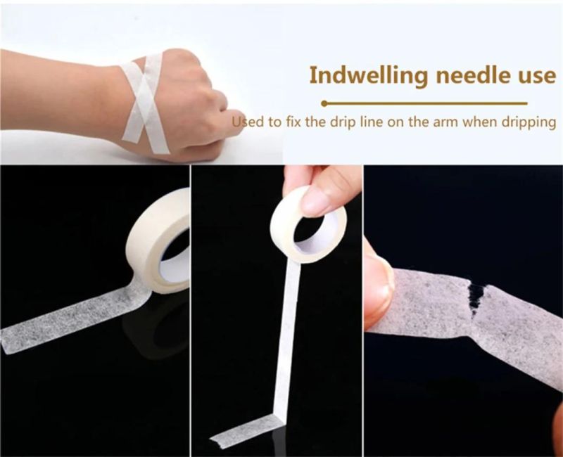 Microporous Skin Color Non-Woven Medicalsurgical Silk Plaster Tape