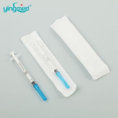 Disposable Medical Sterile Plastic Syringe with Needle