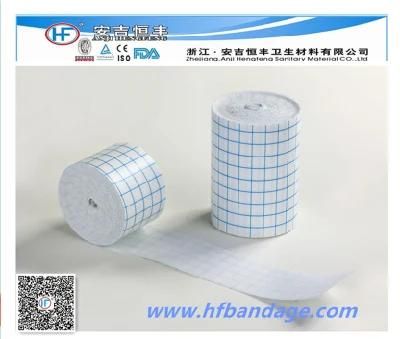 Mdr CE Approved Medical Surgical Nonwoven Tape Blue Latticed with a Five-Year Shelf Life