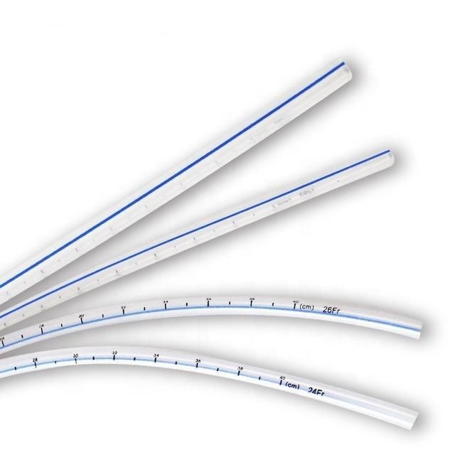 Silicone Chest Drain Thoracic Drainage Tube Factory Manufacturing