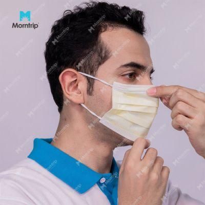 Disposable Medical 3 Ply Protective Hypoallergenic Face Mask
