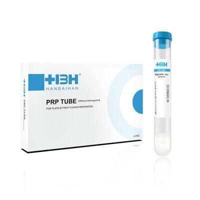 10ml Prp Glass Tube Acd Plus Gel High Concentration Inject Prp Tube