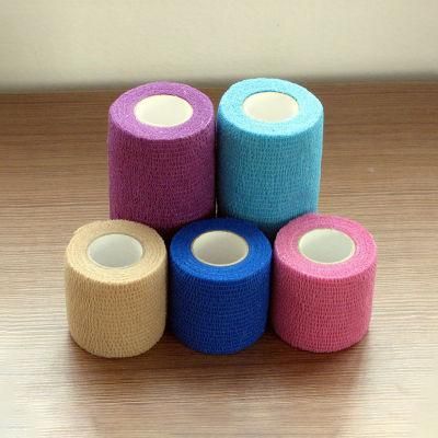 Certificate Various Colors Non-Woven Cohesive Bandage with Free Sample