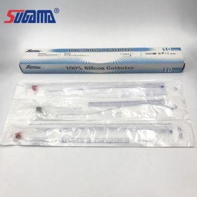 Silver Coated Silicone Foley Catheter for Medical Products with High Quality