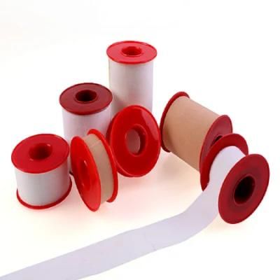 Medical Surgical Cotton Zinc Oxide Self Adhesive Plaster/Tape Bandage 2.5cm X 4.5m