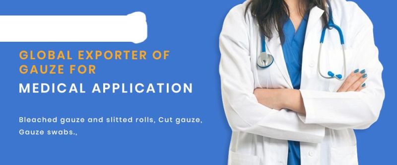 Cotton Gauze Block Surgical Medical Cotton Gauze Block Pieces with High Absorption