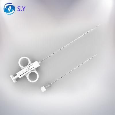 Disposable Soft Tissue Breast Tissue Semi Automatic Biopsy Needle Gun