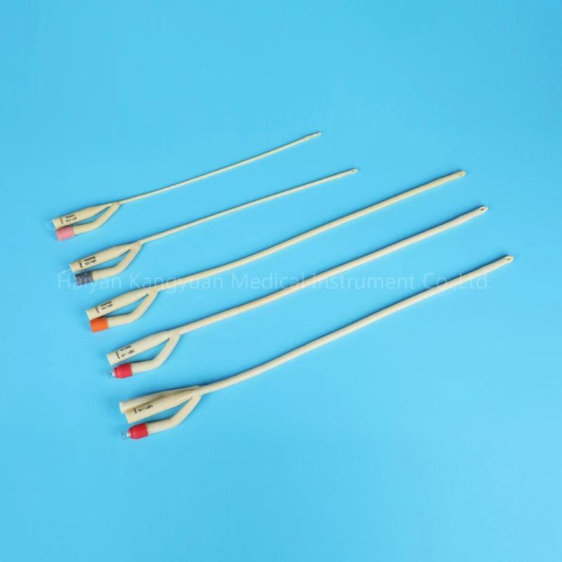 Silicone Coated Latex Foley Catheter Sterile 100%