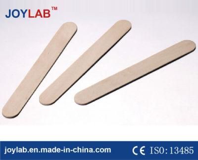 Disposable Medical Wooden Tongue Depressor, Sterile or Non-Sterile