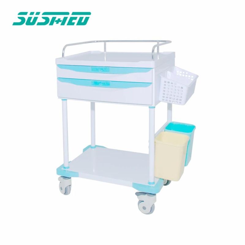 Medical Trolley Hospital Dressing Clinical Procedure Trolley for Patient