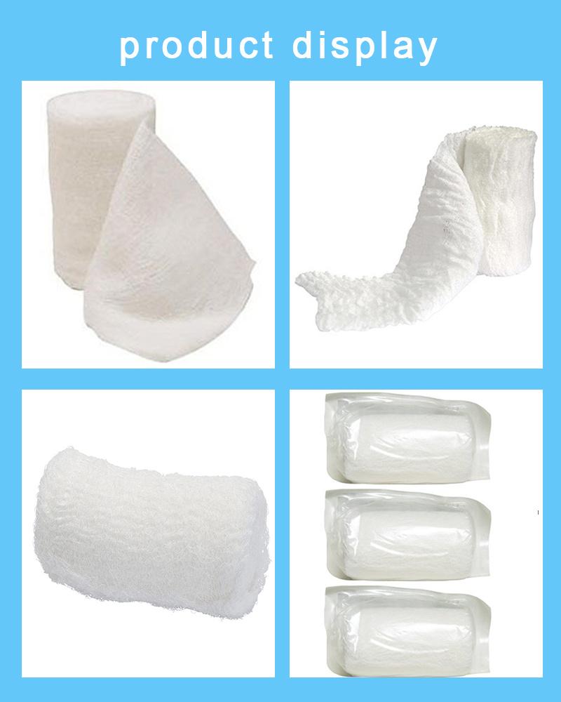 Hot Sell 100% Pure Cotton Medical Kerlix Bandage From China with OEM Service