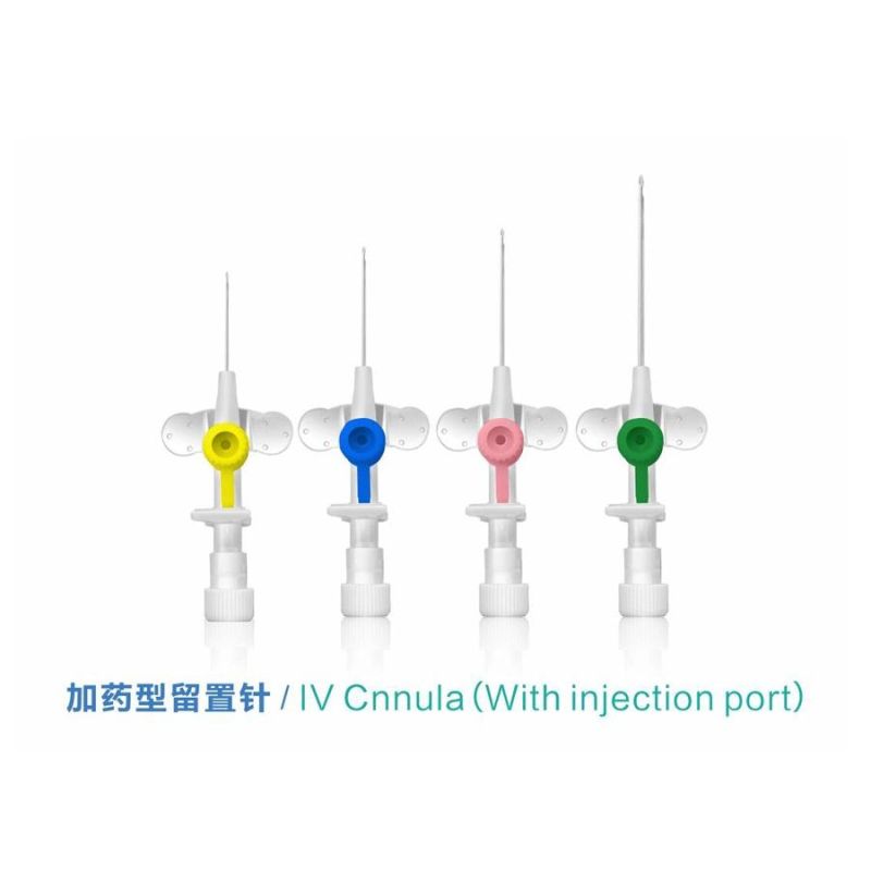 Different Colors of Disposable Medical IV Cannula