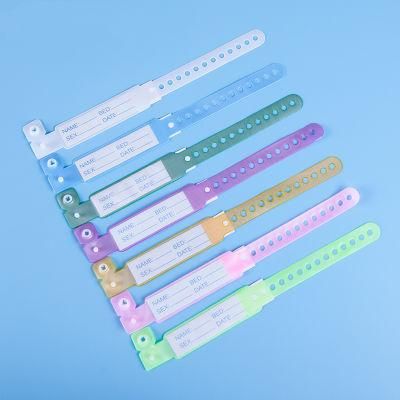 Hot Sale Disposable Medical Hospital Adult Child ID Identification Wristband