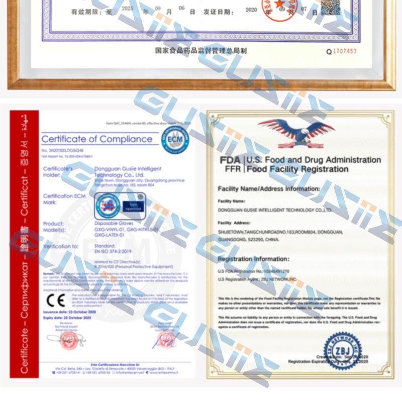 Made in China Competitive Price Disposable Gloves Different