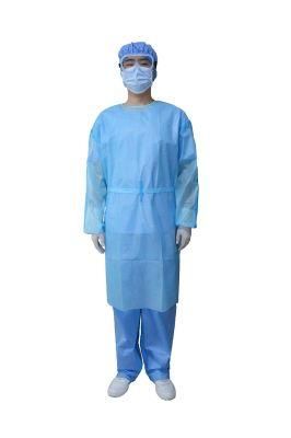Wholesale Non Woven Isolation Gowns Disposable with PE Film
