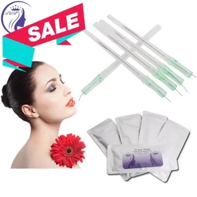 Needle Double Blunt Injections Korea Screw Monofilament Face Lifting Pdo Thread on Sale