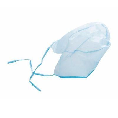 Disposable Non Woven SMS Medical Bouffant Doctor Cap