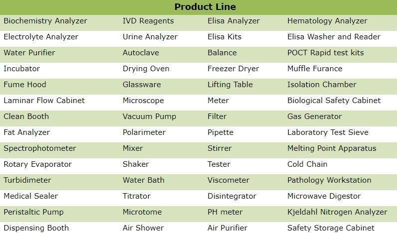Biobase Pet Glass Material Vacuum Blood Collection Tube 2ml to 9ml