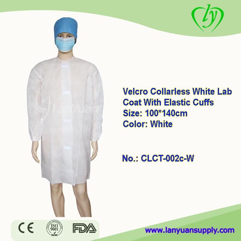 Disposable Medical Material Healthy Visit Gown/Lab Clothing CPE Surgical Isolation Gown