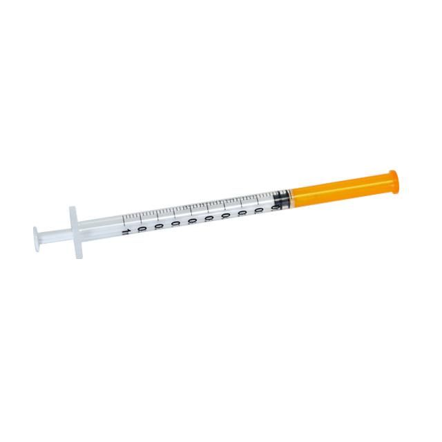 Disposable Medical Safety 1ml Luer Lock Syringe with Low Dead Space