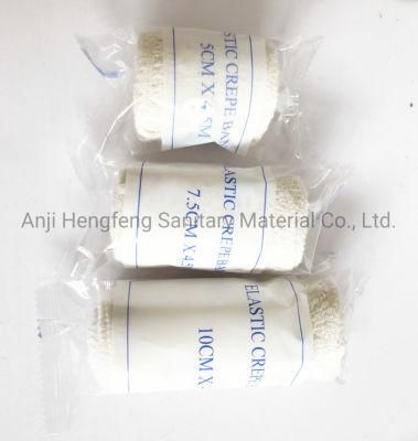 Medical Elastic Spandex Crepe Bandage 5cm*4.5m