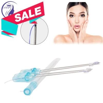 3D Cog Pdo Thread Body Breast Lifting Korea Absorbable with L Blunt Cannula Needle Suture