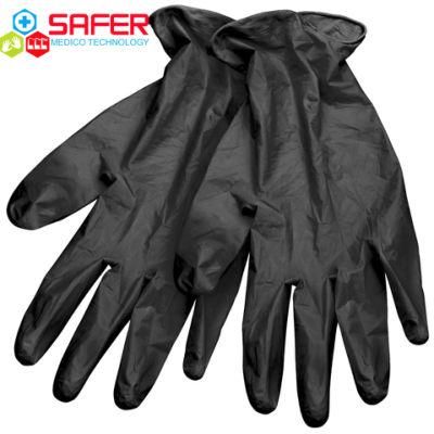 Vinyl Powder Free Gloves Box Black with OEM Brand Service