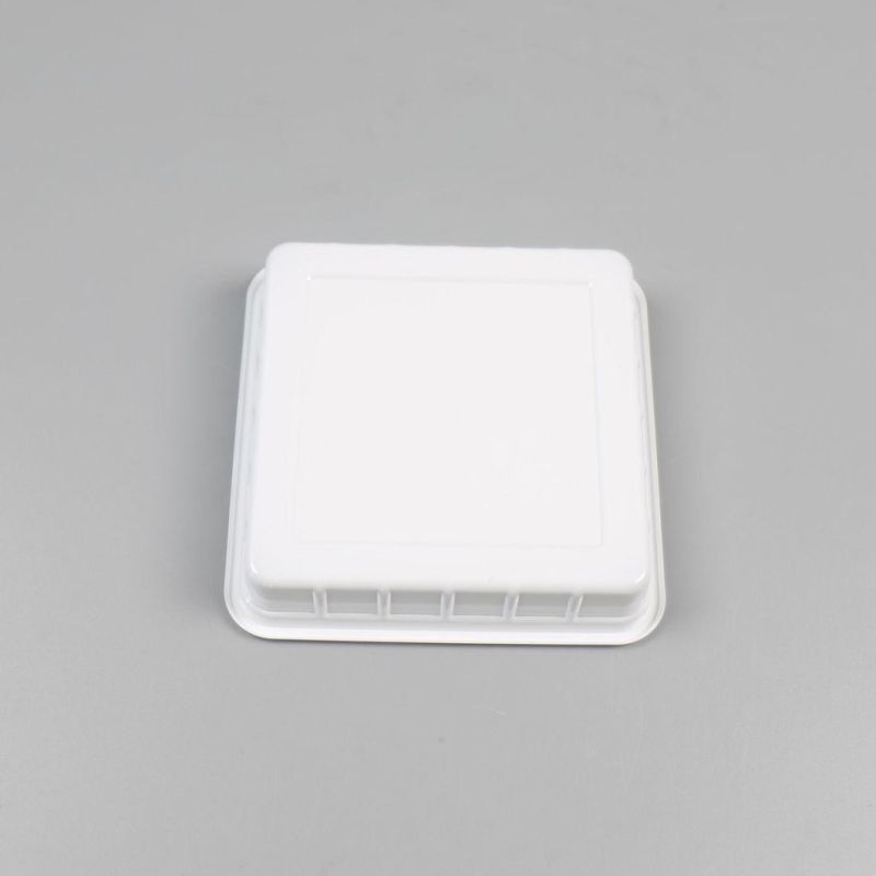 11.5X11.5X2.3 Cm Disposable Plastic Tray for Medical Hospital