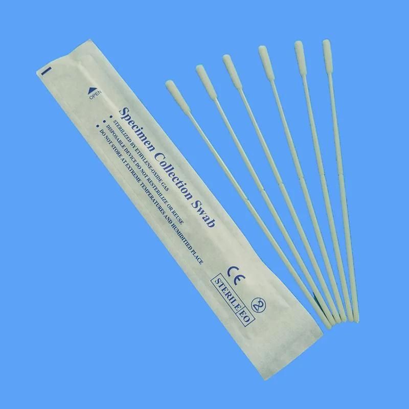 HD360 Specimen Collection Flocked Swabs Nasopharyngeal Specimen Nasal Flock Swab Flocked Swab
