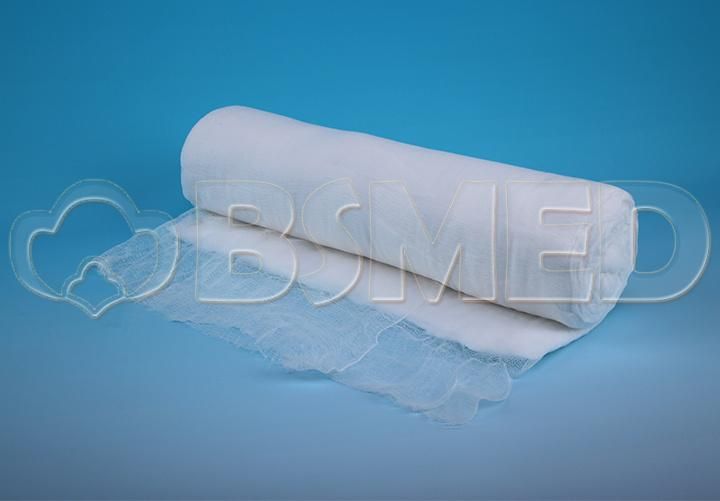 Professional Supplier of 100% Cotton Medical Cotton Roll with Gauze