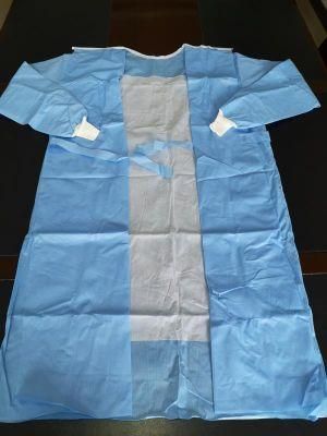 Factory Supply Disposable Protective Suit Hospital Sterile Surgical Gown Ammi Level 3 En13795