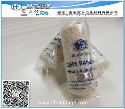 Custom Elastic Crepe Cotton Bandage OEM Accept with ISO/CE/FDA
