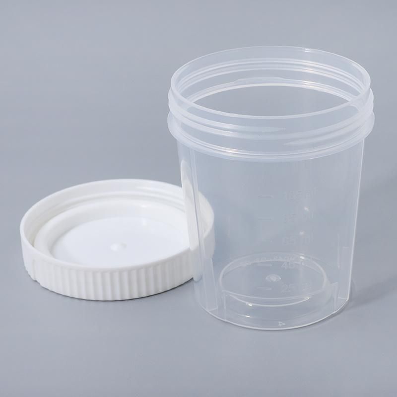 Bulk Price 105ml Stool Transparent Sterile Urine Plastic Cup