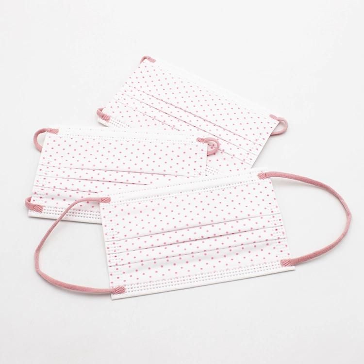 Colorful Face Mask for Children and Adult Disposable Civil 3-Layer Protective Mask