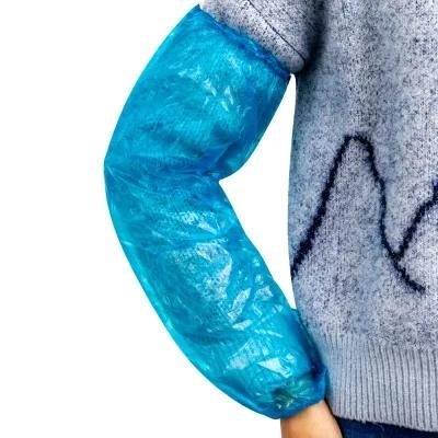 Disposable Plastic PE Sleeve Covers Disposable Plastic Transparent PE Sleeve Covers Disposable PE Sleeve Covers