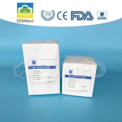 Absorbent Medical Cotton Gauze Swabs for Wound Dressings