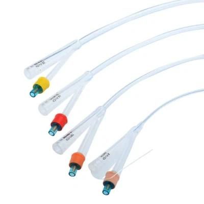 Single Use All Silicone Foley Catheter CE ISO