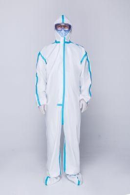 En14605 Type4 Disposable Emergency Medical Garment for Protective Coverall
