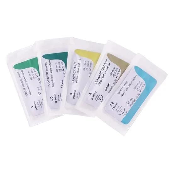 Disposable Absorbable Surgical Suture with Needle Polypropylene
