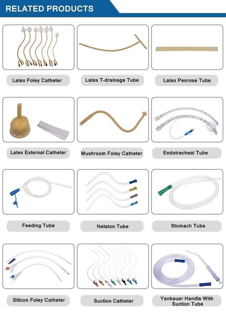 Hot Sale Disposable Latex Penrose Tube with CE ISO Approved