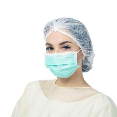 3 Ply Protective Non Woven Breathable Dental Medical Disposable Facial Earloop Mask with Custom Logo