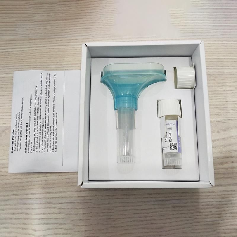 Disposable Genetic Saliva Sample Collector