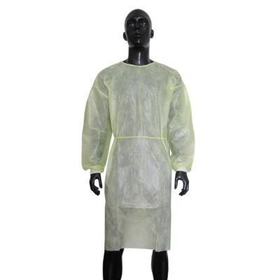 China Factory Cheap Disposable Isolation Gown for Surgical